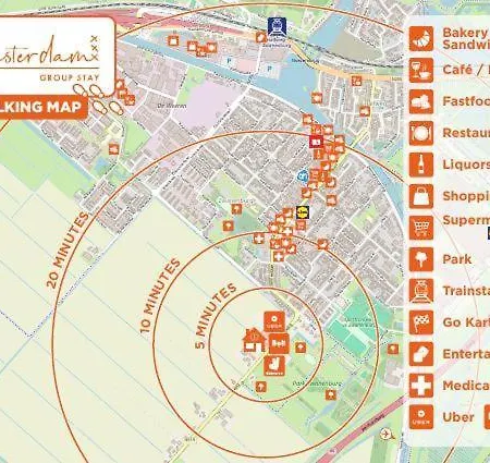 Amsterdam 8 Beds 2 Bedrooms *